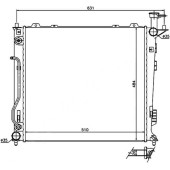 Радиатор KIA SORENTO 2.2TD 09- <b>SAT KI0005-09D</b>