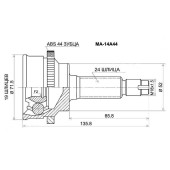 Шрус MAZDA Demio / Ford Festiva 96-02 ABS <b>SAT MA-14A44</b>