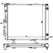 Радиатор Mercedes-Benz E-Class 84-95 <b>SAT MB0001</b>