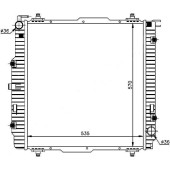 Радиатор MERCEDES G-CLASS W463 89- <b>SAT MB0005-G</b>