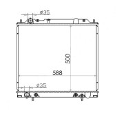 Радиатор MITSUBISHI DELICA L400 / SPACE GEAR 3.0 6G72 94-06 <b>SAT MC0005</b>