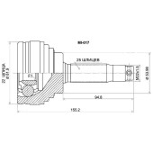 Шрус MITSUBISHI Mirage / Lancer / Libero / Galant 4G37 / 4G13 / 4G15 / 4G91 87-95 <b>SAT MI-017</b>
