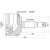 Шрус MITSUBISHI Pajero V7#, 00- <b>SAT MI-45A50</b>