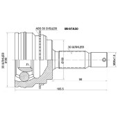 Шрус MITSUBISHI PAJERO V8#W / V9#W 06- <b>SAT MI-97A50</b>