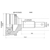 Шрус наружный NISSAN BLUEBIRD U13 SR18 / 20 91-95 / PRIMERA CAMINOP11 SR20 97-01 вариатор <b>SAT NI-35</b>
