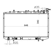 Радиатор NISSAN PRIMERA / AVENIR SR18 / 20 90-95 <b>SAT NS0002-10</b>