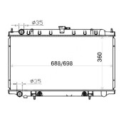 Радиатор NISSAN PRIMERA CAMINO / BLUEBIRD QG18DE / 20 96-00 <b>SAT NS0002-11-QD</b>