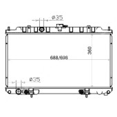 Радиатор NISSAN PRIMERA QR2# 01-08 <b>SAT NS0002-12</b>