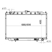 Радиатор NISSAN CEFIRO / MAXIMA / INFINITY I30 2.0 / 2.5 / 3.0 94-98 <b>SAT NS0004-32</b>