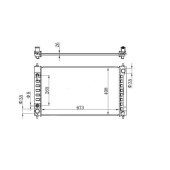 Радиатор NISSAN TEANA / ALTIMA 2,5i / 3,5i 08- <b>SAT NS0004-J32</b>