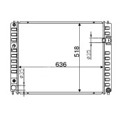 Радиатор INFINITI FX50 / FX35 / EX35 08- <b>SAT NS0009-FX50</b>