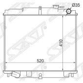 Радиатор Nissan Atlas F 92-02 <b>SAT NS000F23-2.7</b>