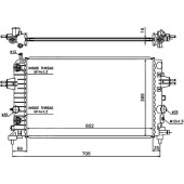 Радиатор OPEL ASTRA H 1.6 / 1.8 2004-2010 / / OPEL ZAFIRA B 1.6 / 1.8 2005- <b>SAT OP0006-04-1</b>