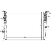 Радиатор RENAULT MEGANE III / FLUENCE 1,6 10- <b>SAT RN0004-09</b>