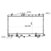 Радиатор SUBARU LEGACY B4 / LANCASTER 98-03 / IMPREZA TWIN TURBO <b>SAT SB0005-T</b>