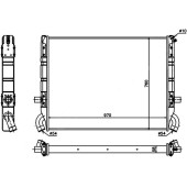 Радиатор SCANIA 3 P / R / T-SERIES 89-95 <b>SAT SC0003</b>