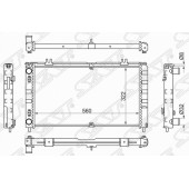 Радиатор LADA PRIORA 07- (Panasonic) с кондиционером <b>SAT SG-LD0002-1</b>