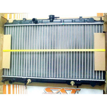 Радиатор NISSAN AD / WINGROAD / SUNNY B15 / ALMERA / BLUEBIRD SYLPHY / PRIMERA P12 1.3 / 1.8 98- (трубчатый) <b>SAT SG-NS0001-16</b>-1