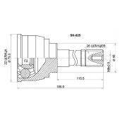 Шрус SUZUKI Escudo / Vitara G16A 89-95 <b>SAT SK-025</b>