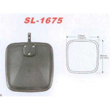 Зеркало нижнего вида ISUZU FTR, HINO truck,NISSAN UD,MITSUBISHI (270x260 SR350) <b>SAT SL-1675</b>