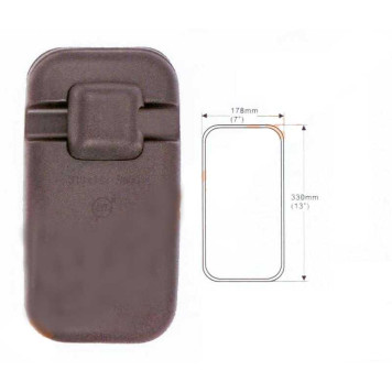 Зеркало заднего вида Nissan UD CW-520 (330x178 SR800) <b>SAT SL-1685</b>