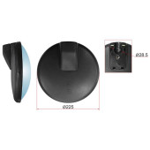 Зеркало нижнего вида ISUZU / HINO круглое (d225mm) <b>SAT SL-759</b>