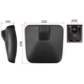 Зеркало нижнего вида ISUZU / HINO (238x235mm) <b>SAT SL-769</b>