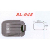 Зеркало заднего вида MITSUBISHI CANTER / MAZDA TITAN (149x215mm) <b>SAT SL-948</b>