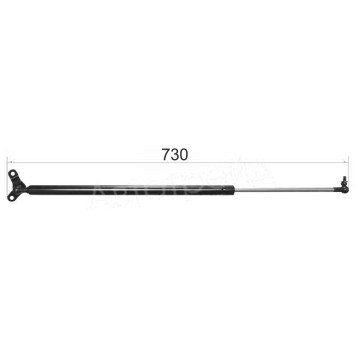 Амортизатор крышки багажника HONDA STREAM RN# 00- прав. <b>SAT ST-04741-S7A-000</b>