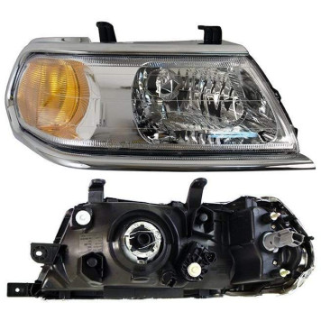 Фара MITSUBISHI PAJERO SPORT 00-08 хром <b>SAT ST-114-1121CR</b>