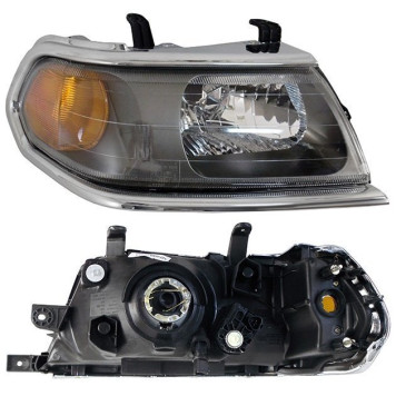 Фара MITSUBISHI PAJERO SPORT 00-08 прав. с электрокорректором (Евросвет) <b>SAT ST-114-1121R</b>