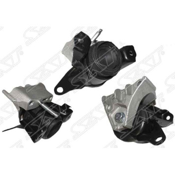 Подушка двигателя (Гидравлическая) TOYOTA IPSUM, VOXY, NOAH 2AZFE, 1AZFSE 01-07 прав. <b>SAT ST-12305-28080</b>