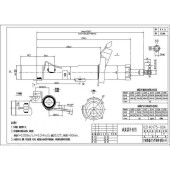 Стойка передняя FORD FOCUS II / C-MAX 04- лев. <b>SAT ST-1330821</b>