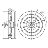 Шкив коленвала TOYOTA 1NZFE / 2NZFE 00- <b>SAT ST-13407-21031</b>