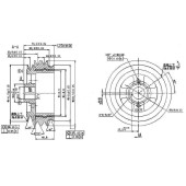 Шкив коленвала TOYOTA LITE / TOWNACE / NOAH 2C / 3CE / 3CT 93- <b>SAT ST-13408-64110</b>