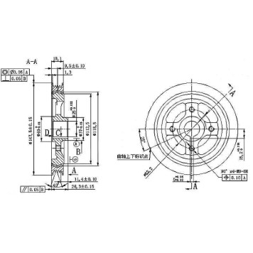 Шкив коленвала TOYOTA CALDINA / COROLLA / CORSA / TERCEL / CYNOS / RAUM / SPRINTER / STARLET 2E / 3E / 4EFE / 5EFE 87- <b>SAT ST-13470-11030</b>