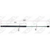 Амортизатор крышки багажника FORD FOCUS II универсал 05-11 <b>SAT ST-1349309</b>