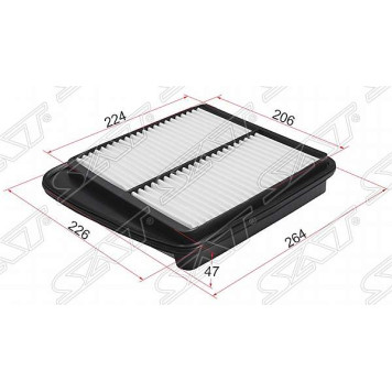 Фильтр воздушный ESCUDO / GRAND ESCUDO 2.7 00-05 <b>SAT ST-13780-52D00</b>