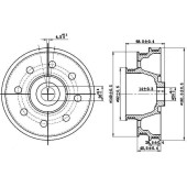 Шкив коленвала (D-24 посад) HONDA CIVIC / DOMANI / INTEGRA D13 / D14 / D15 / ZC 91- <b>SAT ST-13811-P2A-000</b>