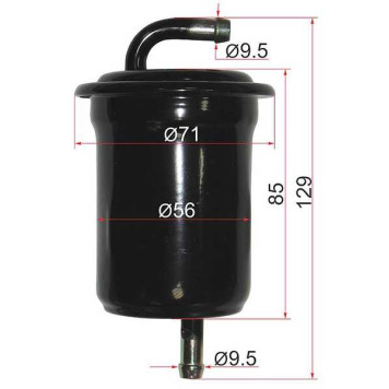 Фильтр топливный SUZUKI GRAND VITARA 98- <b>SAT ST-15410-65D00</b>