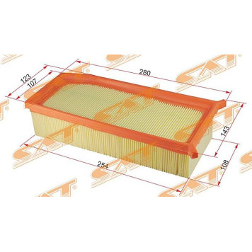 Фильтр воздушный RENAULT SANDERO 1.5 13- / LOGAN 1.5 13- / DUSTER 1.5 13- <b>SAT ST-16546-7674R</b>