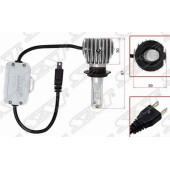 Комплект светодиодных ламп H7 20W / 1800LM Canbus LED <b>SAT ST-175-0071</b>