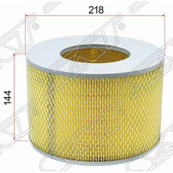 Фильтр воздушный TOYOTA 4RUNNER 1KZT / 1KZTE 95-02 / DYNA 14B / W04D 02-11 / LAND CRUISER 1FZFE / 1HDT / 1HZ / 1KZ <b>SAT ST-17801-67060</b>