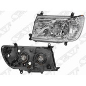Фара TOYOTA LAND CRUISER 100 05-07 лев. галоген, с электрокорректором <b>SAT ST-212-11H9L-LD-EM</b>