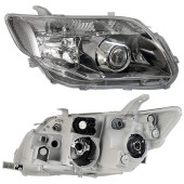 Фара TOYOTA COROLLA AXIO / FIELDER 06- прав. линза, черная <b>SAT ST-212-11L8R-RDH-B</b>