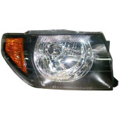 Фара MITSUBISHI PAJERO IO 98-07 черная <b>SAT ST-214-1162BR</b>