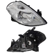 Фара NISSAN TIIDA 07-14 цельная решетка HBK <b>SAT ST-215-11C4R</b>