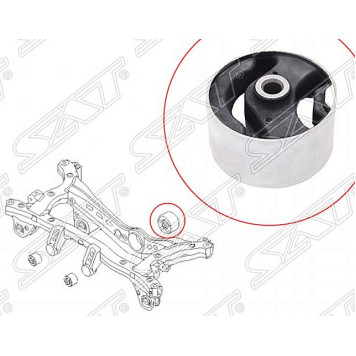 Сайлентблок подушки дифференциала HYUNDAI IX35 / TUCSON / KIA SPORTAGE 10- <b>SAT ST-21772-2S000</b>