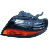 Фара CHEVROLET AVEO 03-08 3 / 5D черная <b>SAT ST-222-1112L</b>