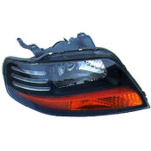 Фара CHEVROLET AVEO 03-08 3 / 5D черная <b>SAT ST-222-1112R</b>